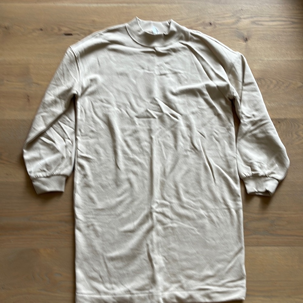GAP tan sweatshirt dress tunic. Size small